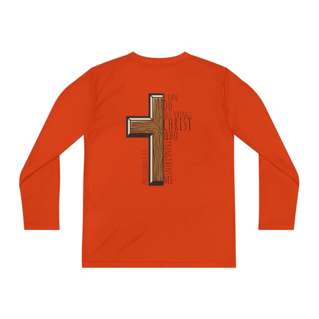 Youth Long Sleeve Competitor Tee - I Can Do All Things