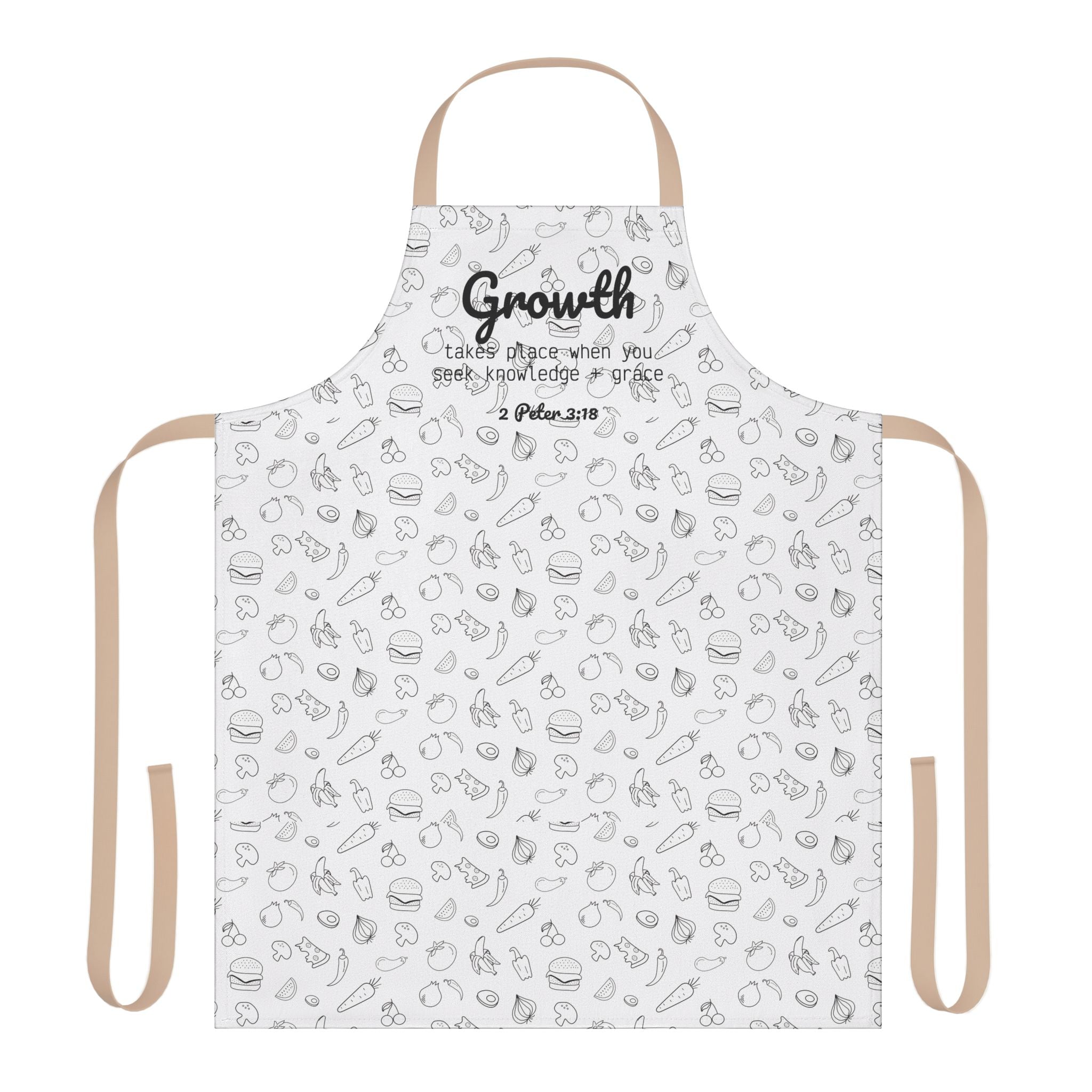 Apron, 5-Color Straps (AOP)