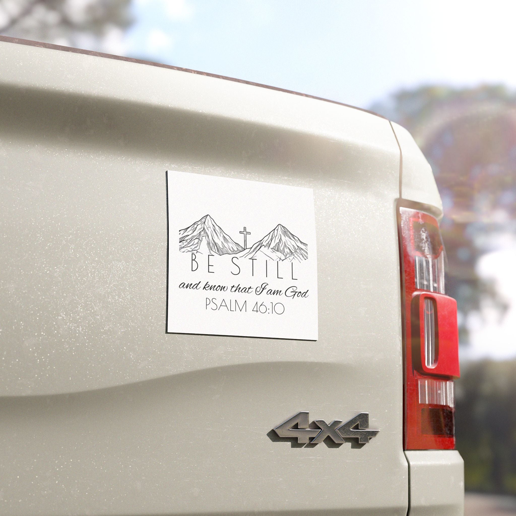 Car Magnet - Be Still & Know