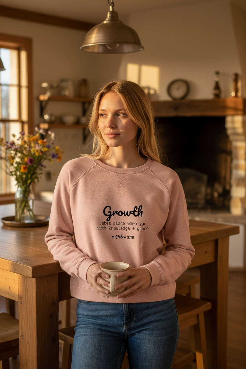 Women’s Featherweight French Terry™ Long Sleeve Crewneck - Growth