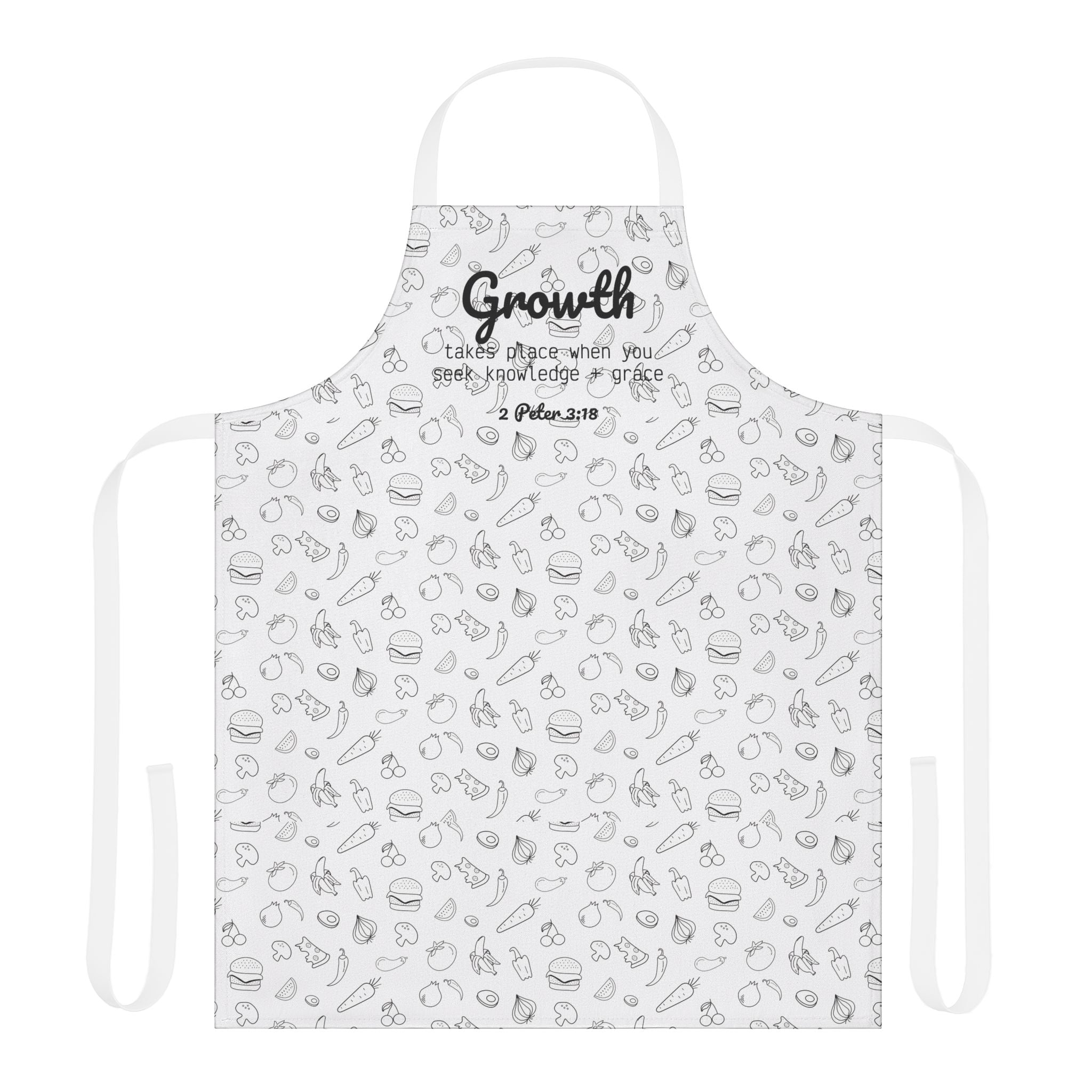 Apron, 5-Color Straps (AOP)