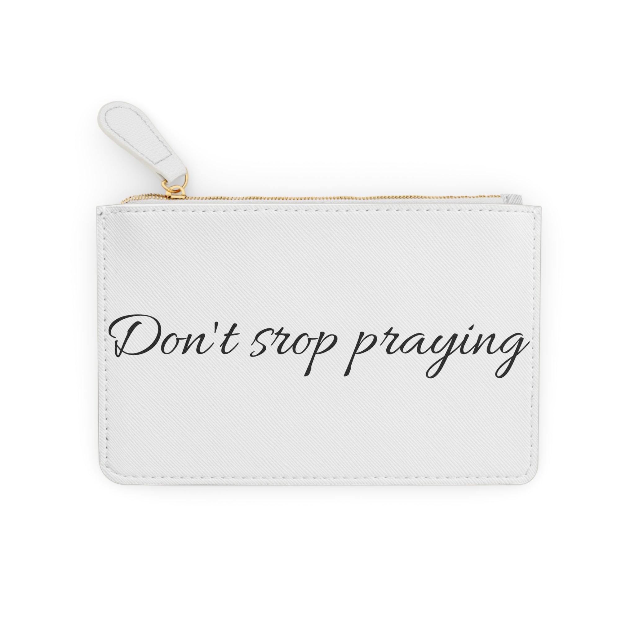 Mini Clutch Bag - Don’t Stop Praying