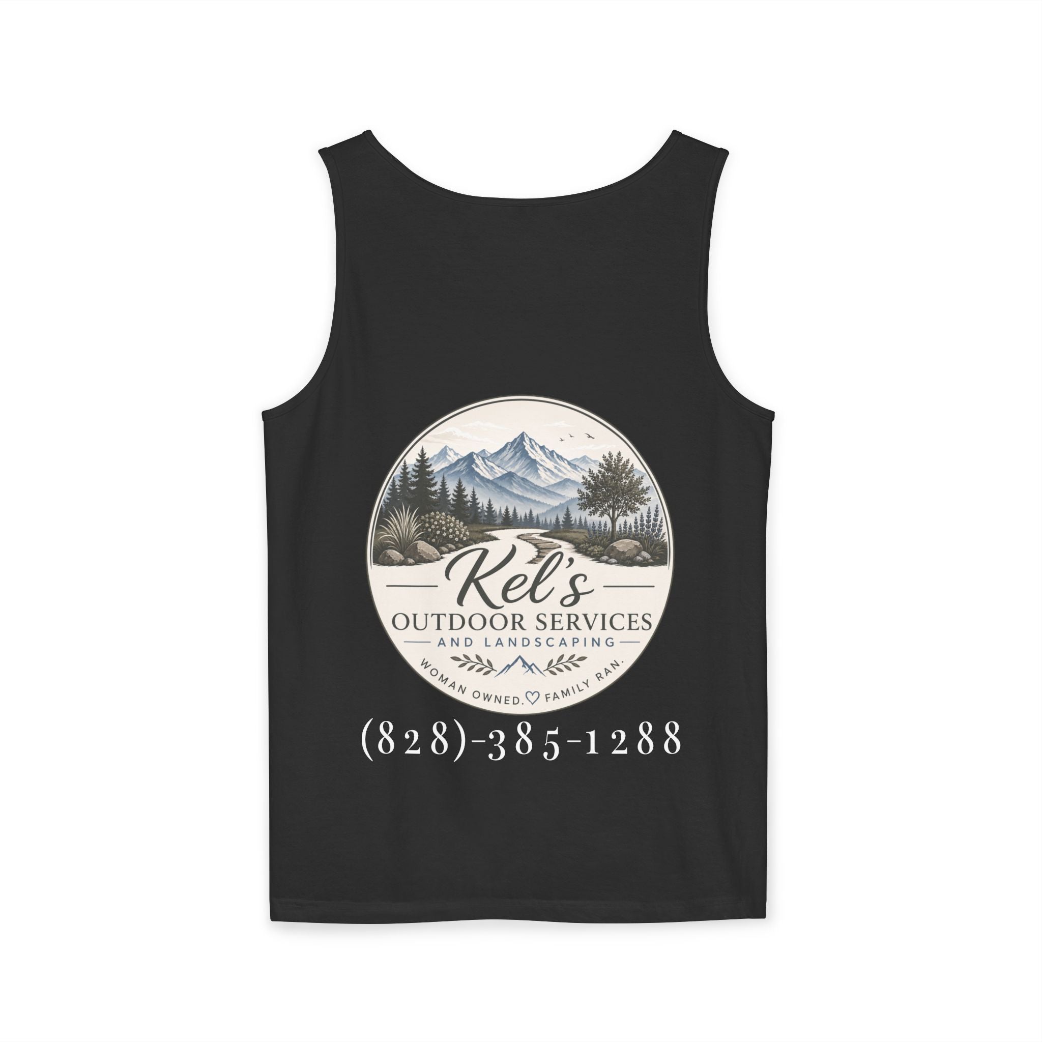 Garment-Dyed Tank Top - Kel’s Outdoor Services & Landscaping