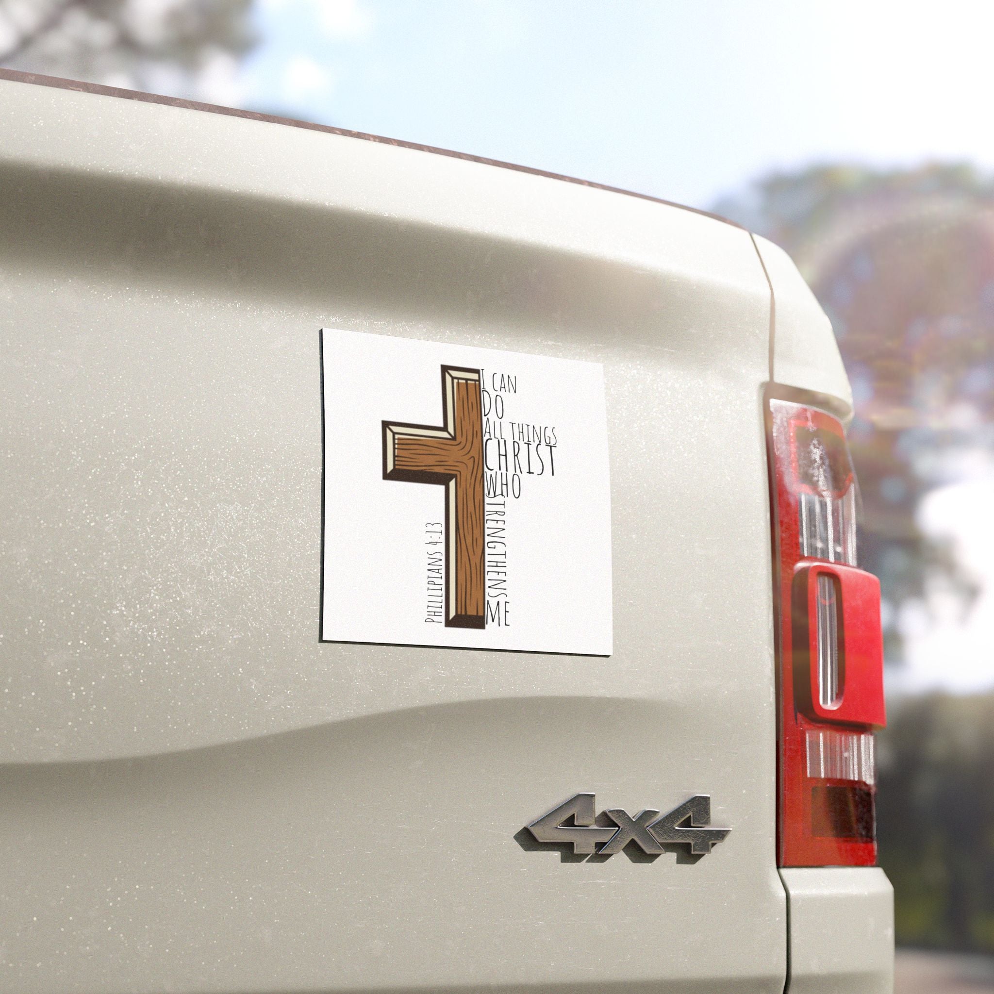 Car Magnet - I Can Do All Things