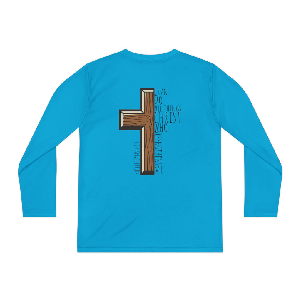 Youth Long Sleeve Competitor Tee - I Can Do All Things