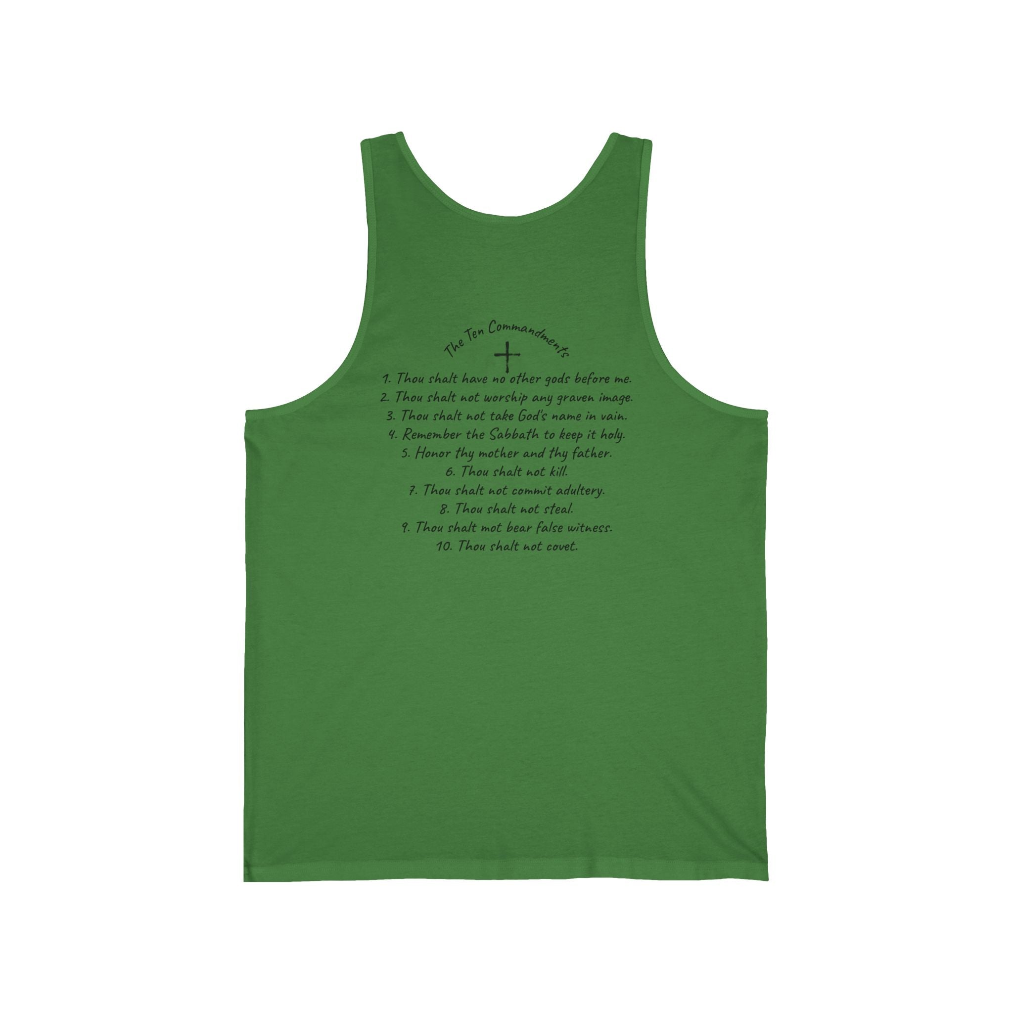 Jersey Tank - Ten Commandments