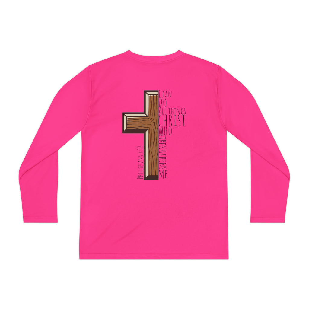 Youth Long Sleeve Competitor Tee - I Can Do All Things