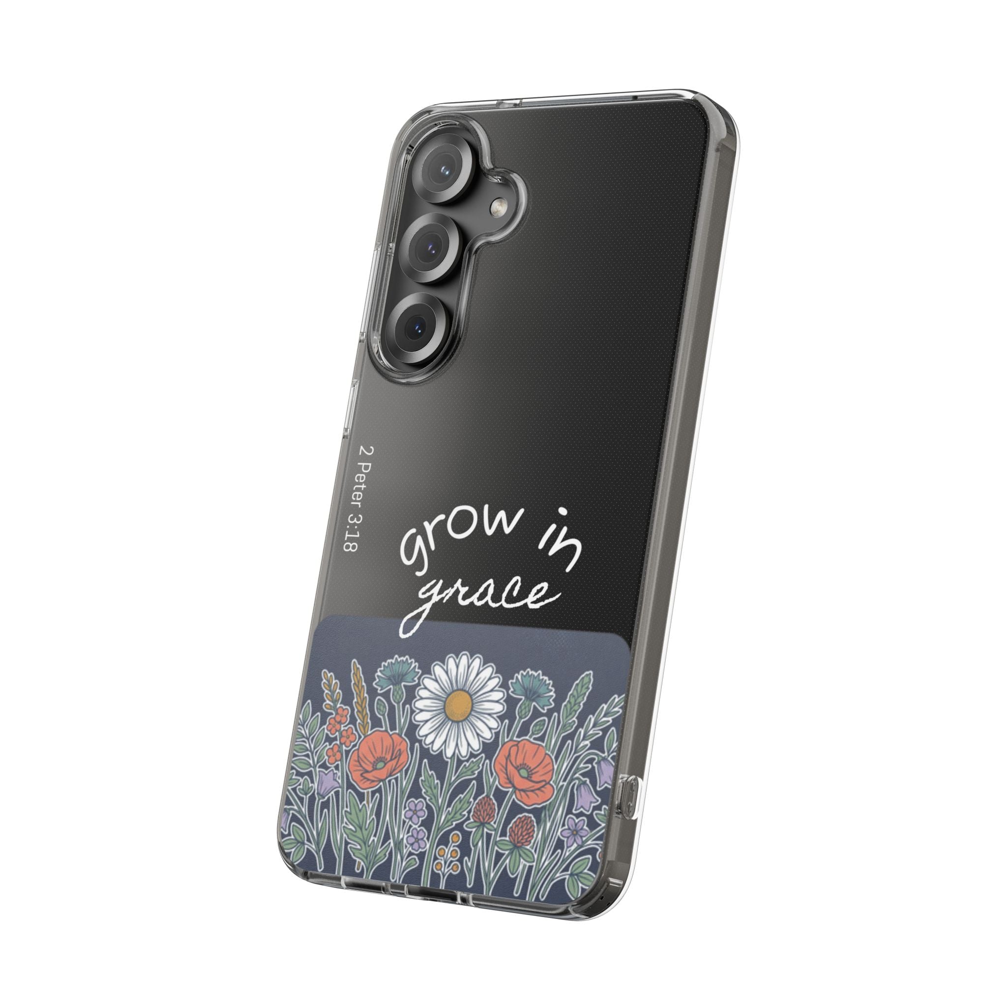 Clear Impact-Resistant Case - Grow in Grace