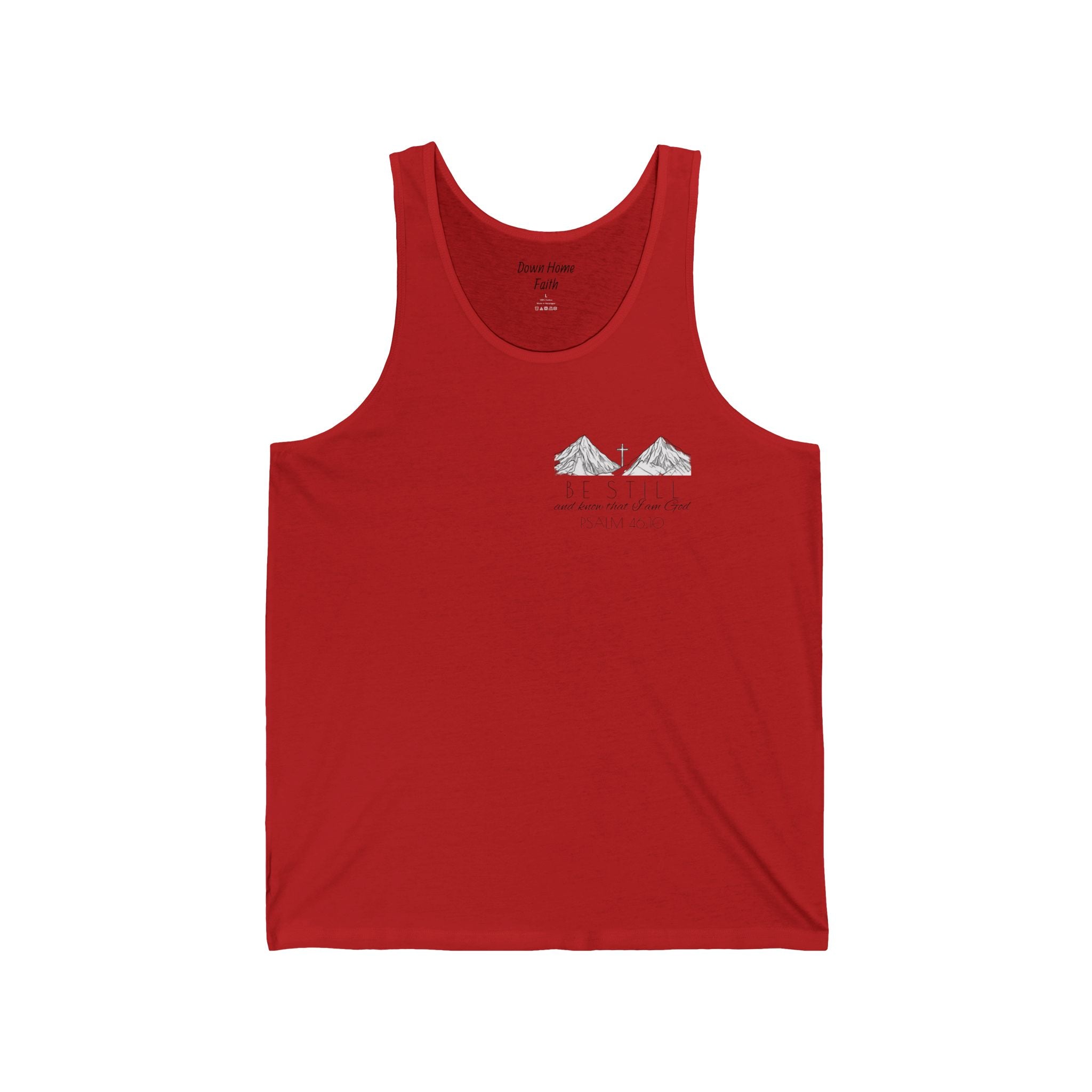 Jersey Tank - Be Still & Know