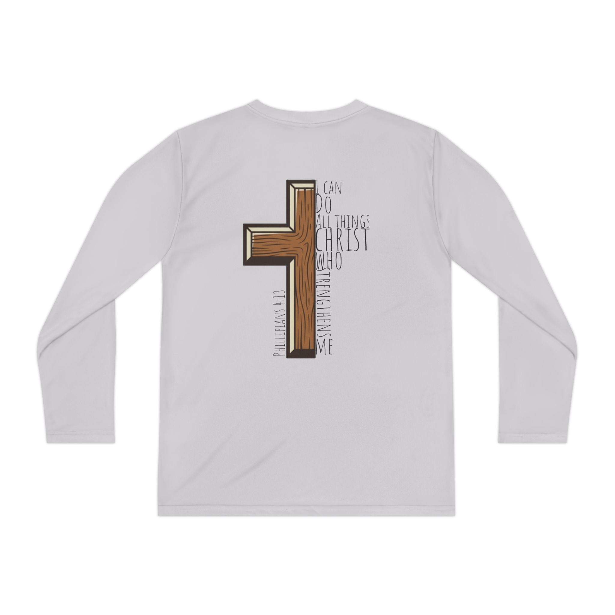 Youth Long Sleeve Competitor Tee - I Can Do All Things