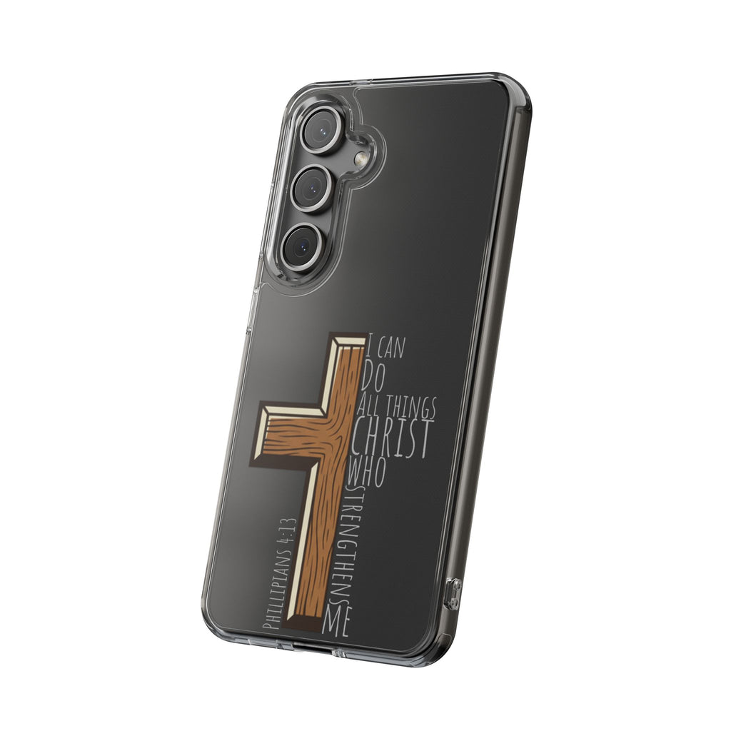 Clear Impact-Resistant Case - I Can Do All Things
