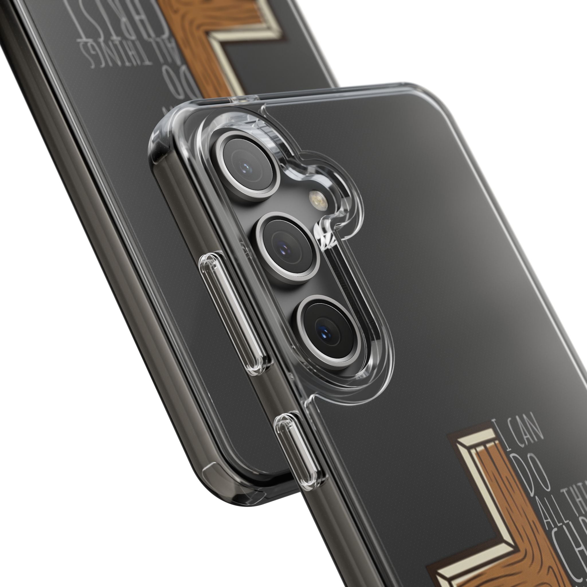 Clear Impact-Resistant Case - I Can Do All Things
