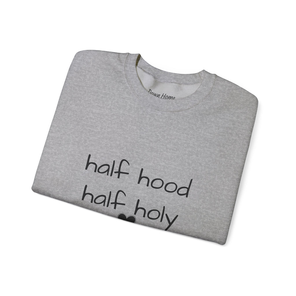 Heavy Blend™ Crewneck Sweatshirt - Half & Half