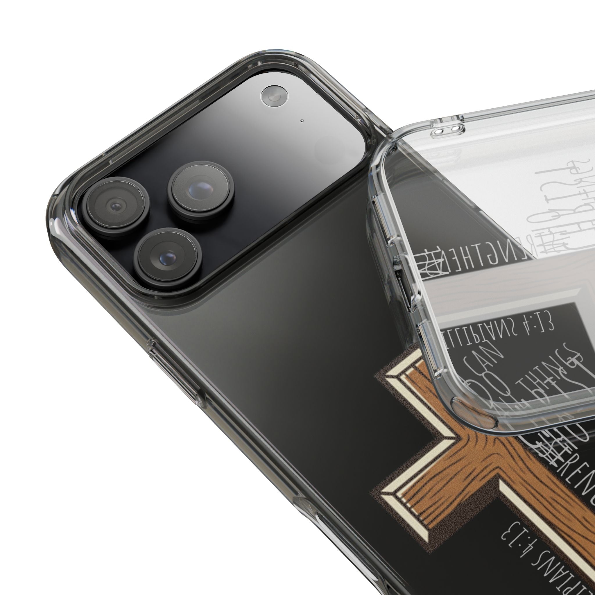 Clear Impact-Resistant Case - I Can Do All Things