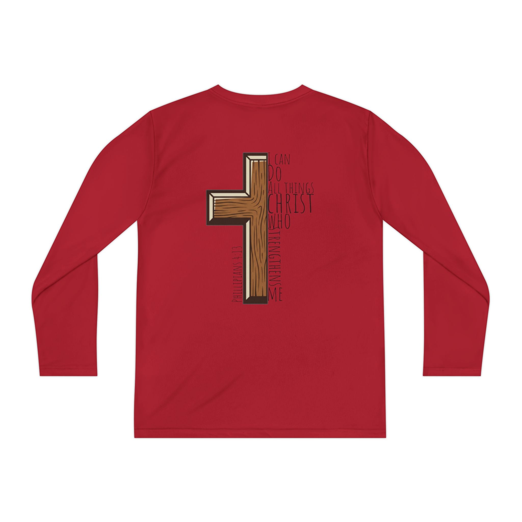Youth Long Sleeve Competitor Tee - I Can Do All Things