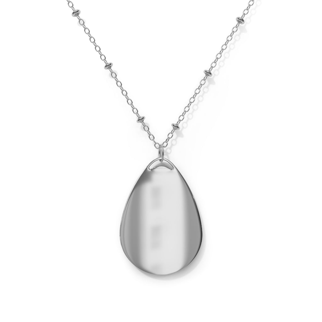 Oval Necklace - Mustard Seed