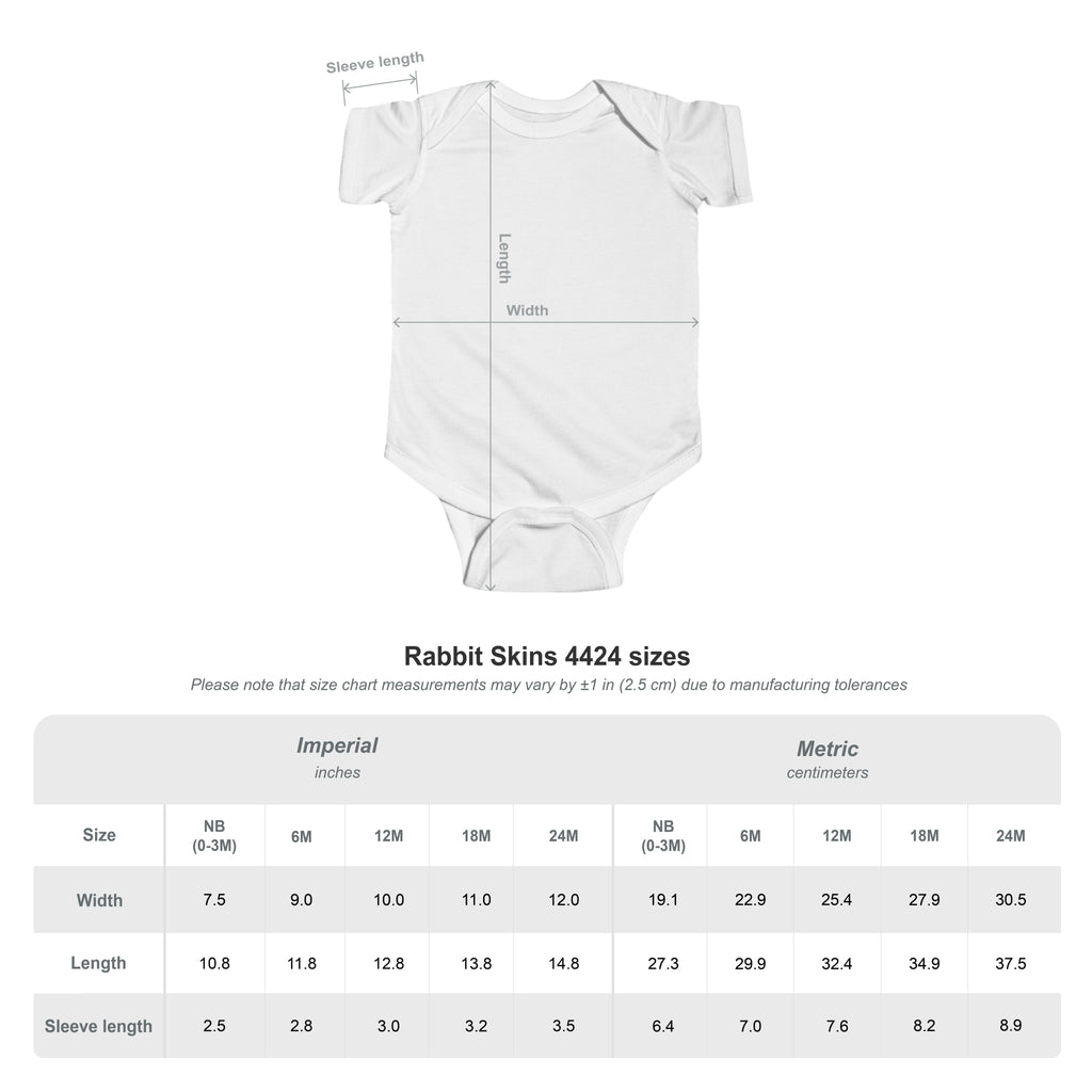 Infant Fine Jersey Bodysuit - I can do all things