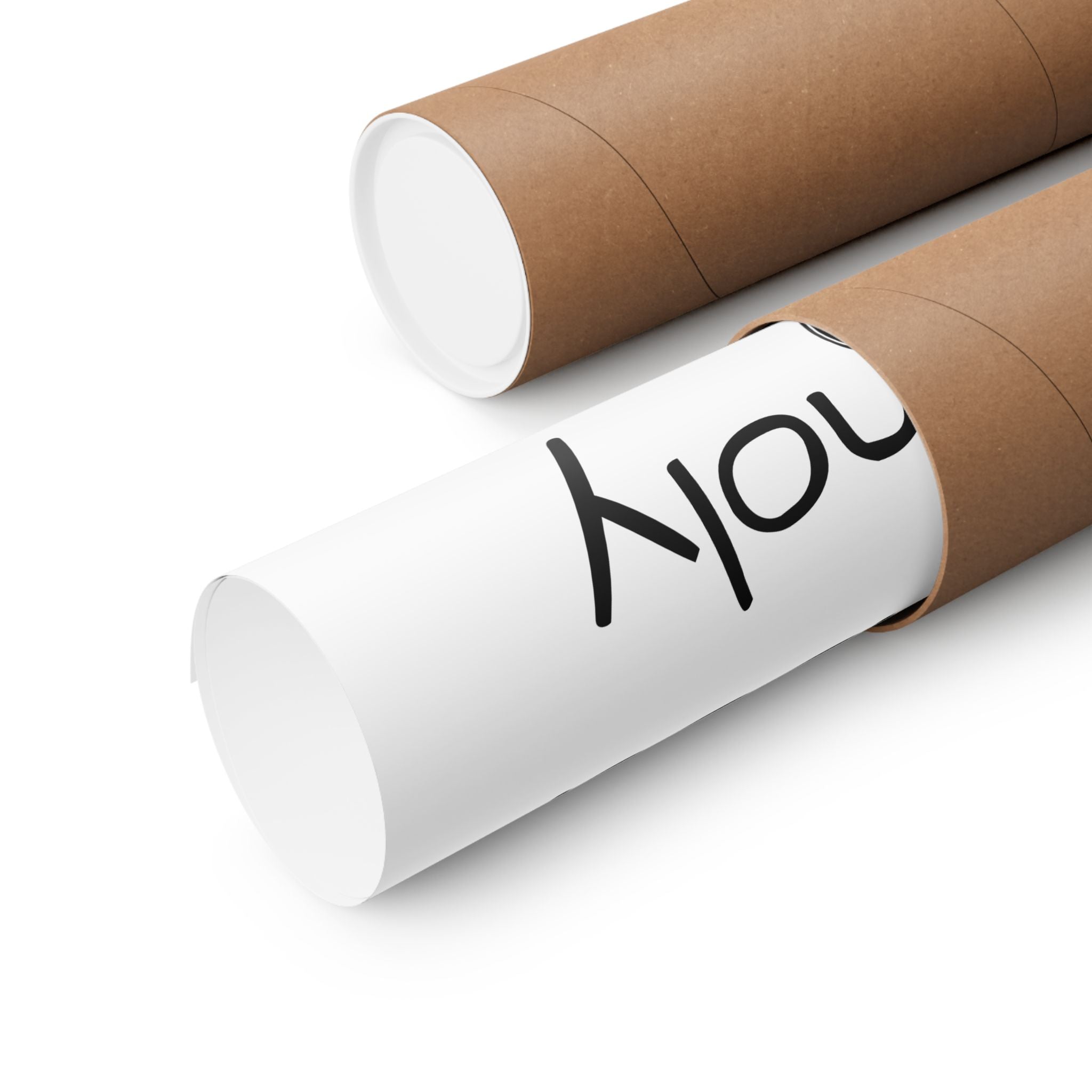 Matte Horizontal Poster - Half & Half