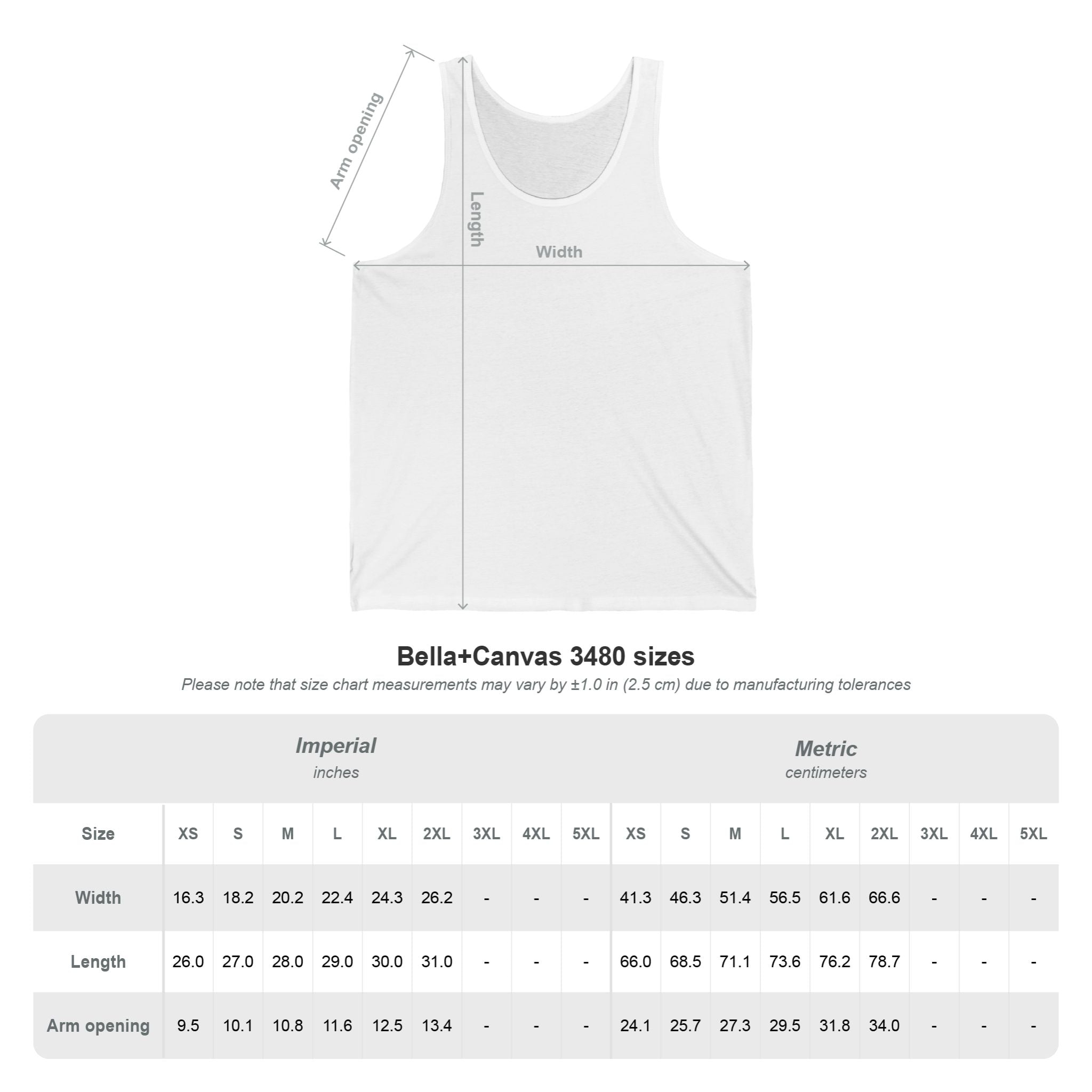 Jersey Tank - Be Still & Know