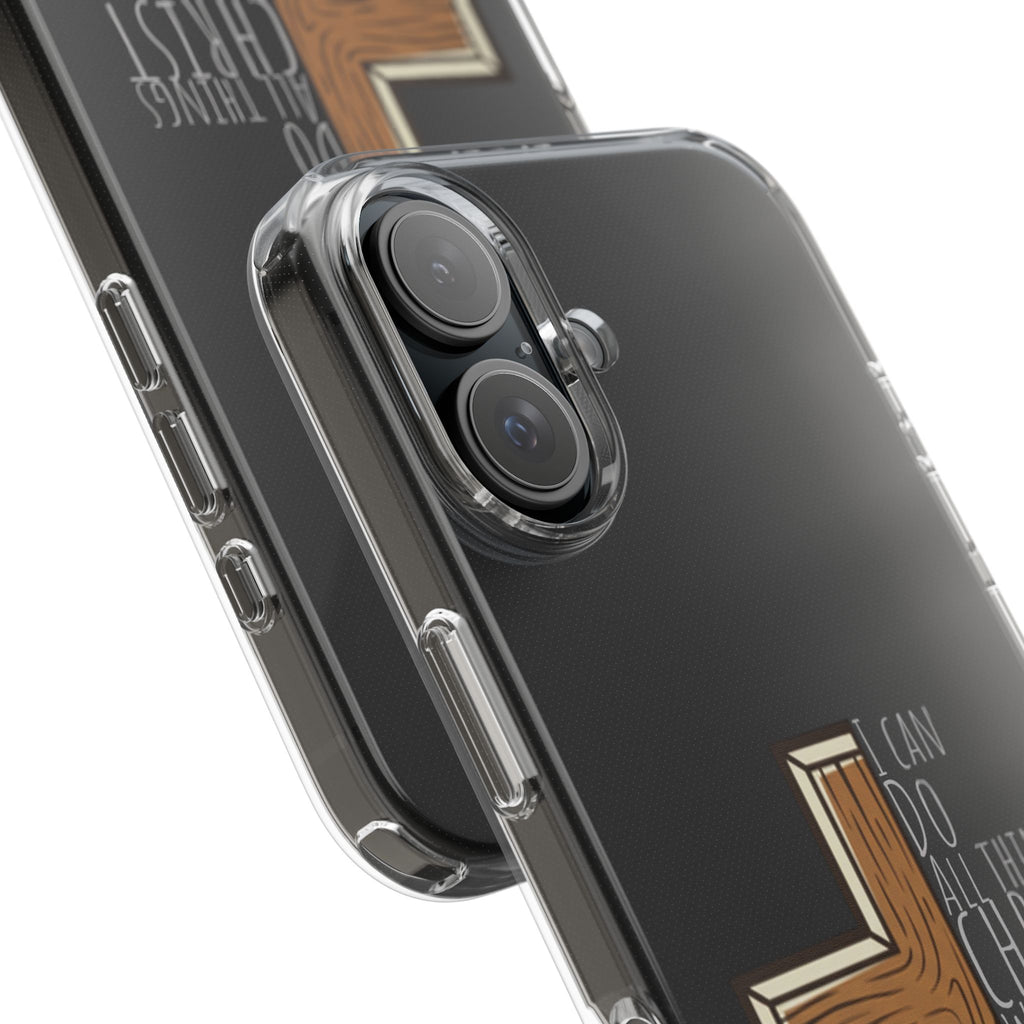Clear Impact-Resistant Case - I Can Do All Things