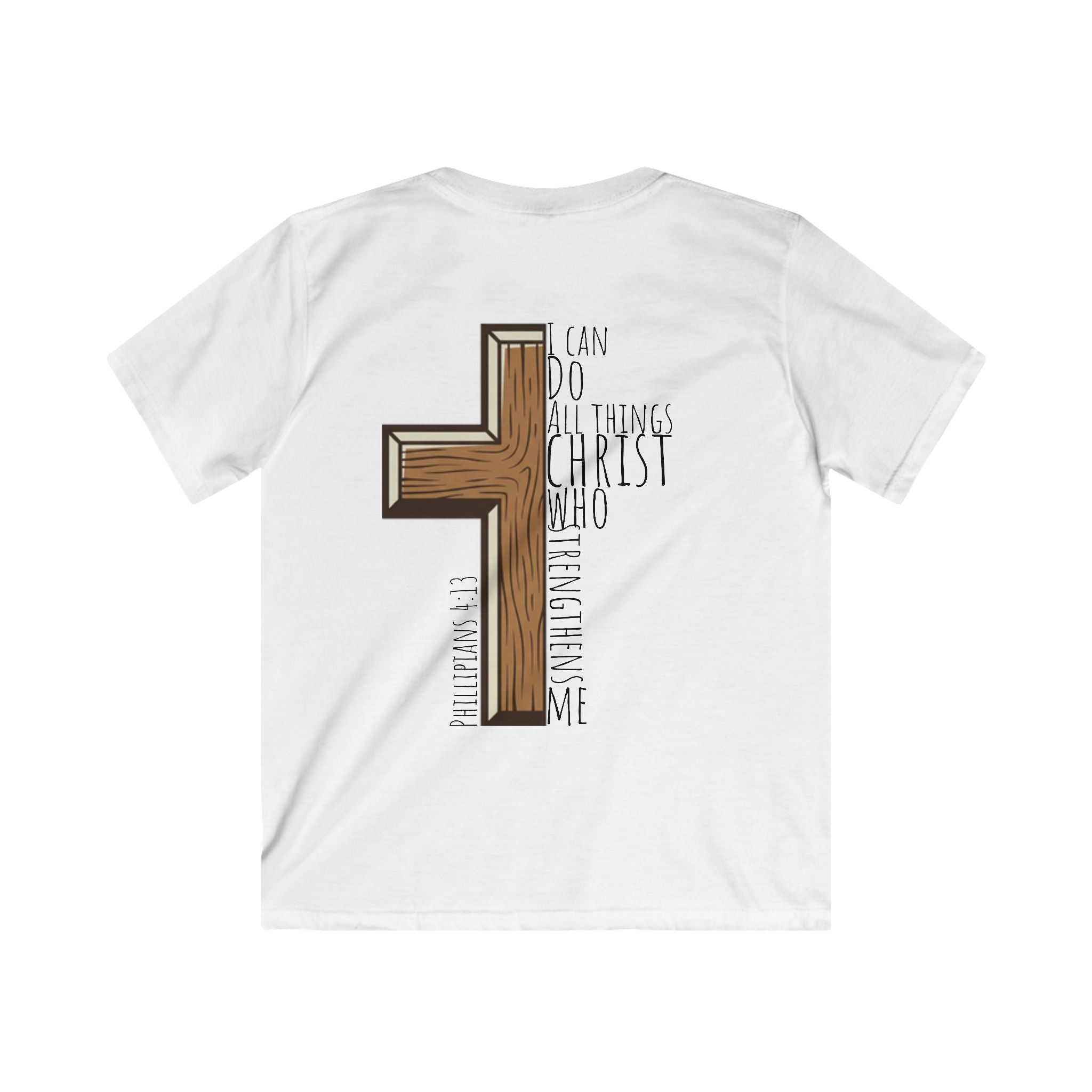 Kids Softstyle Tee - I can do all things