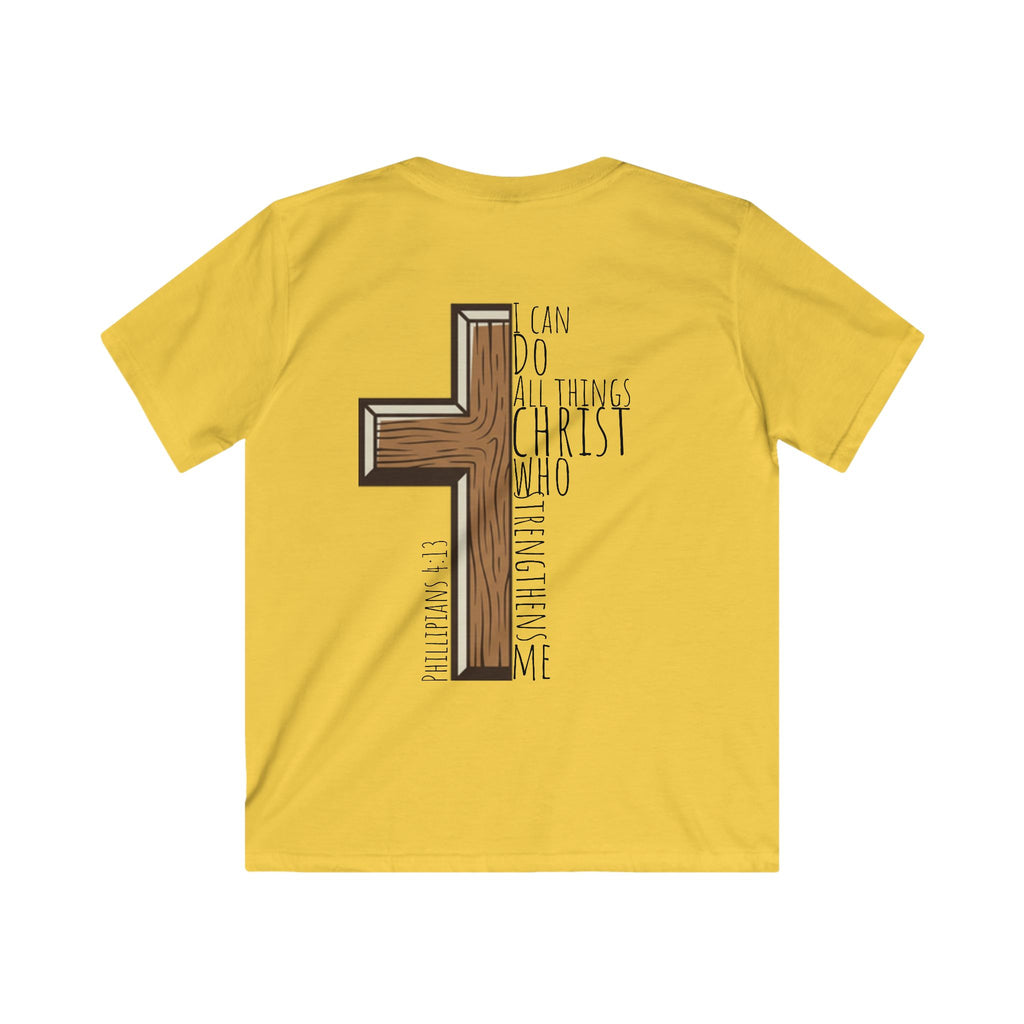 Kids Softstyle Tee - I can do all things