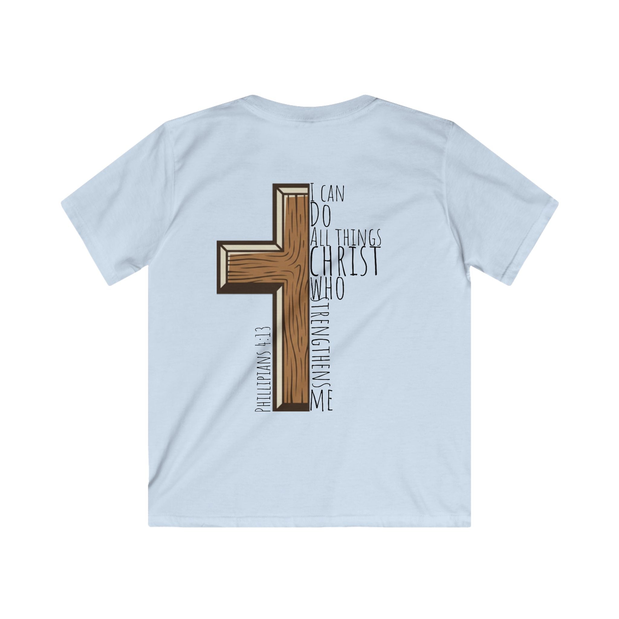Kids Softstyle Tee - I can do all things