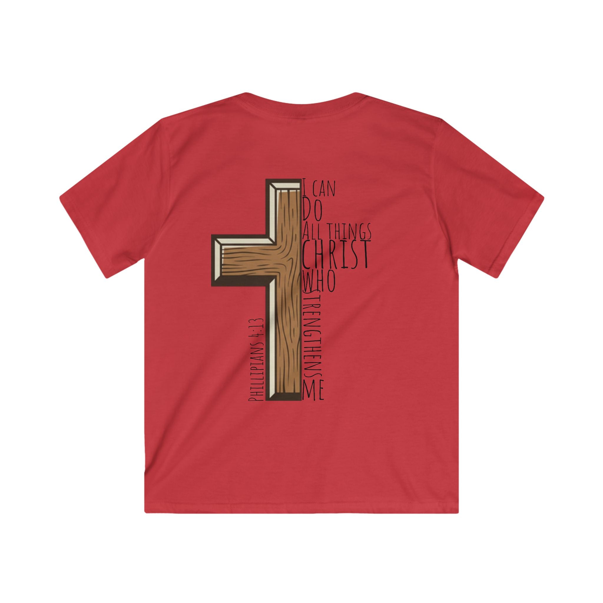 Kids Softstyle Tee - I can do all things