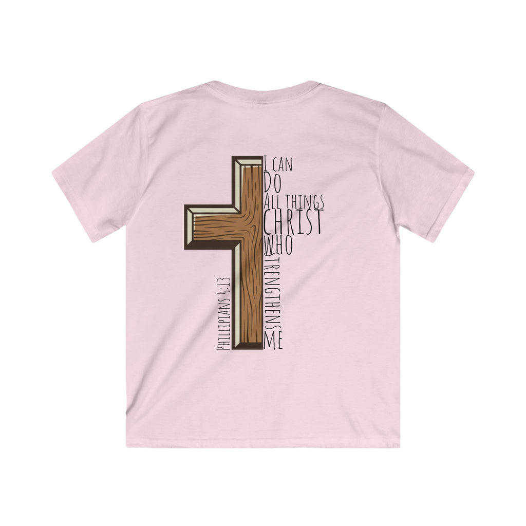 Kids Softstyle Tee - I can do all things
