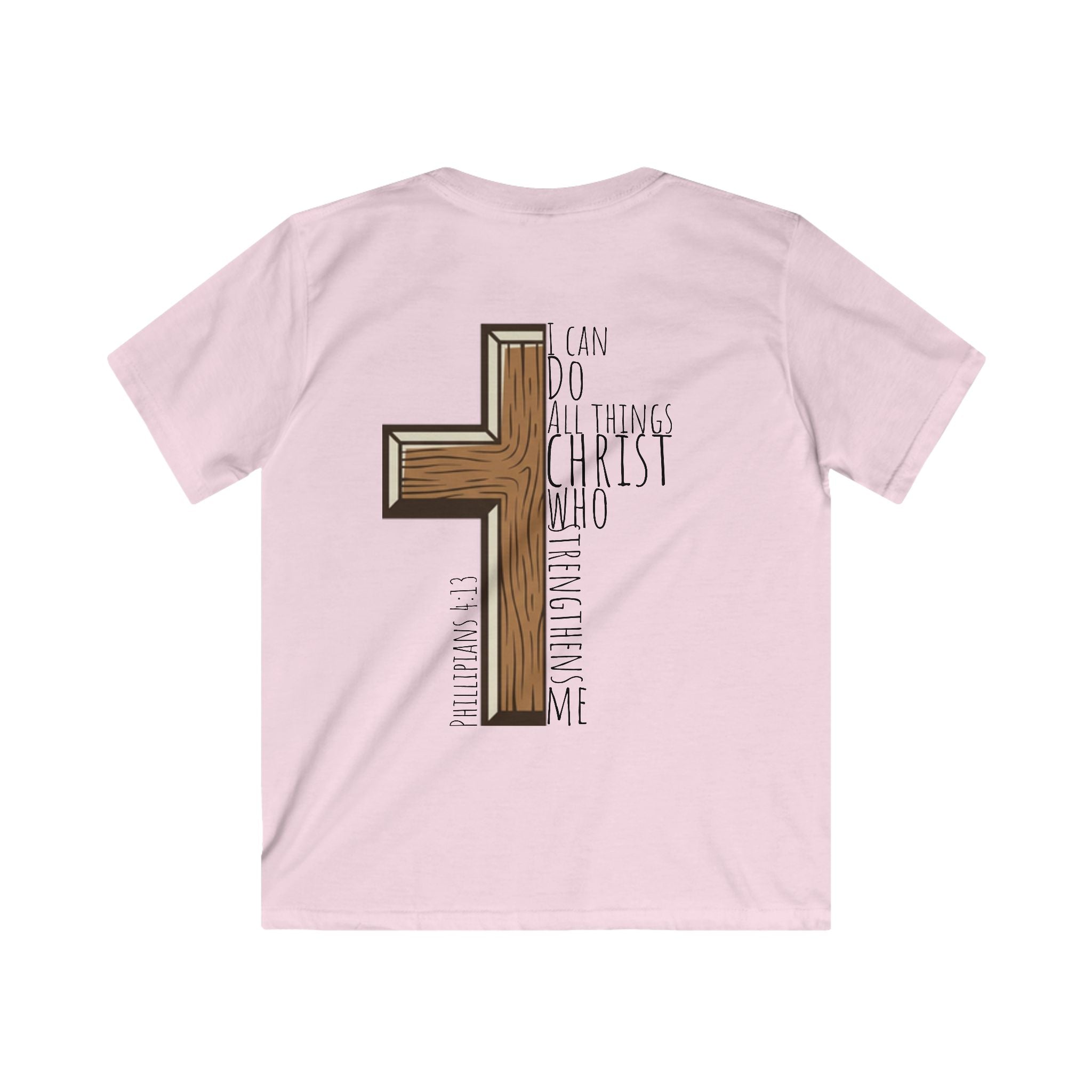 Kids Softstyle Tee - I can do all things