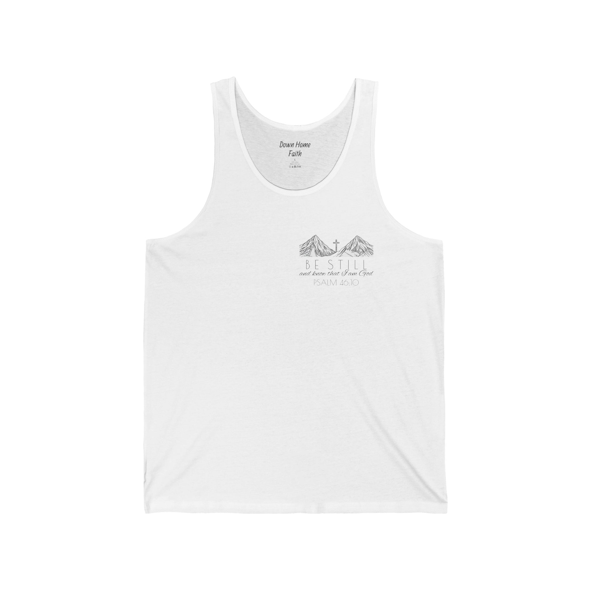 Jersey Tank - Be Still & Know