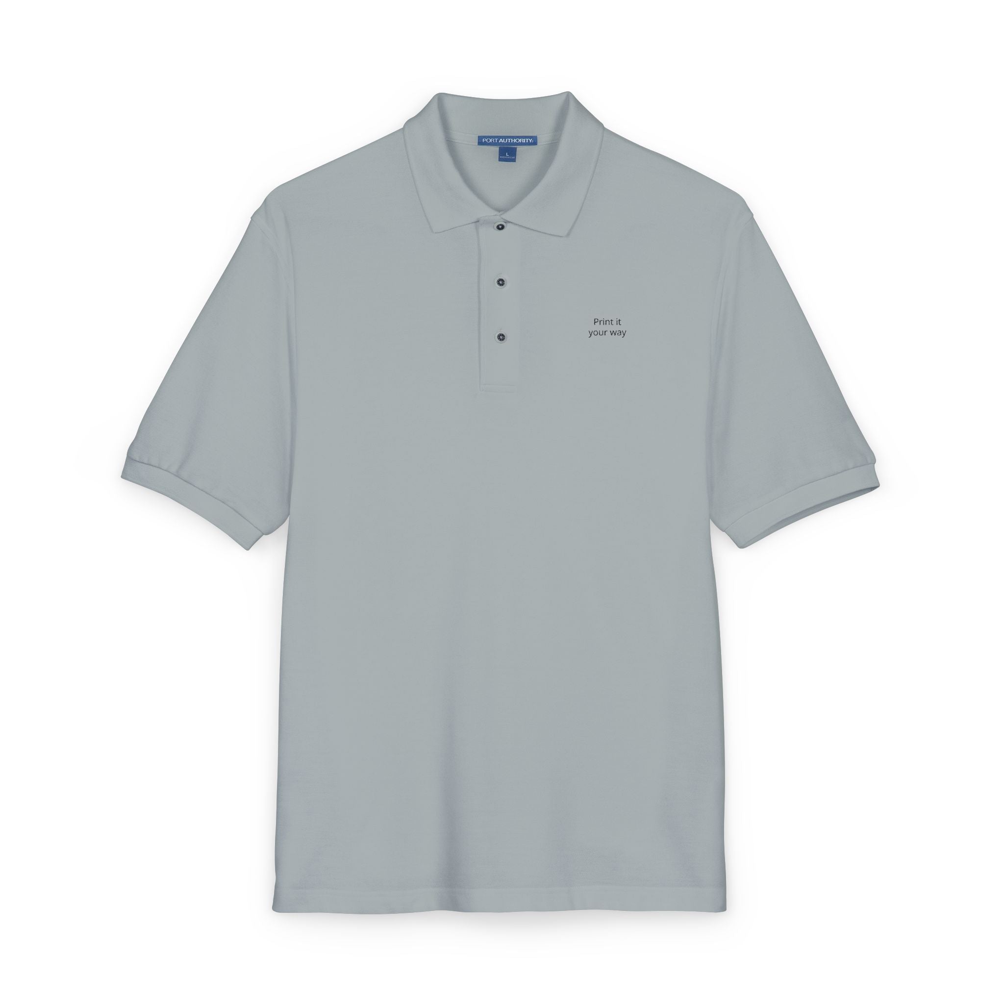 Unisex Polo Shirt (Embroidery) - Business Name Custom