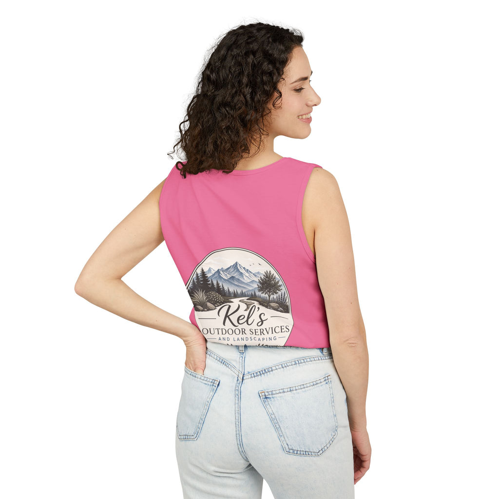 Garment-Dyed Tank Top - Kel’s Outdoor Services & Landscaping