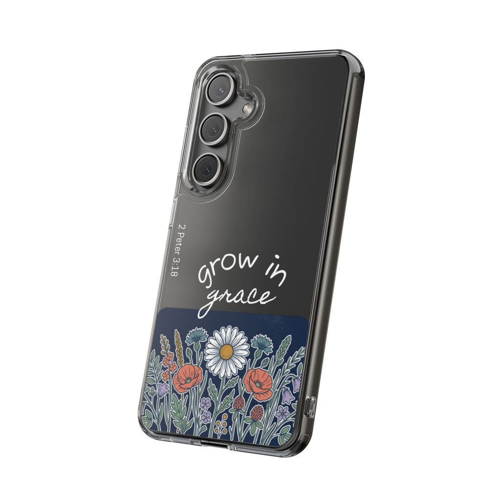 Clear Impact-Resistant Case - Grow in Grace