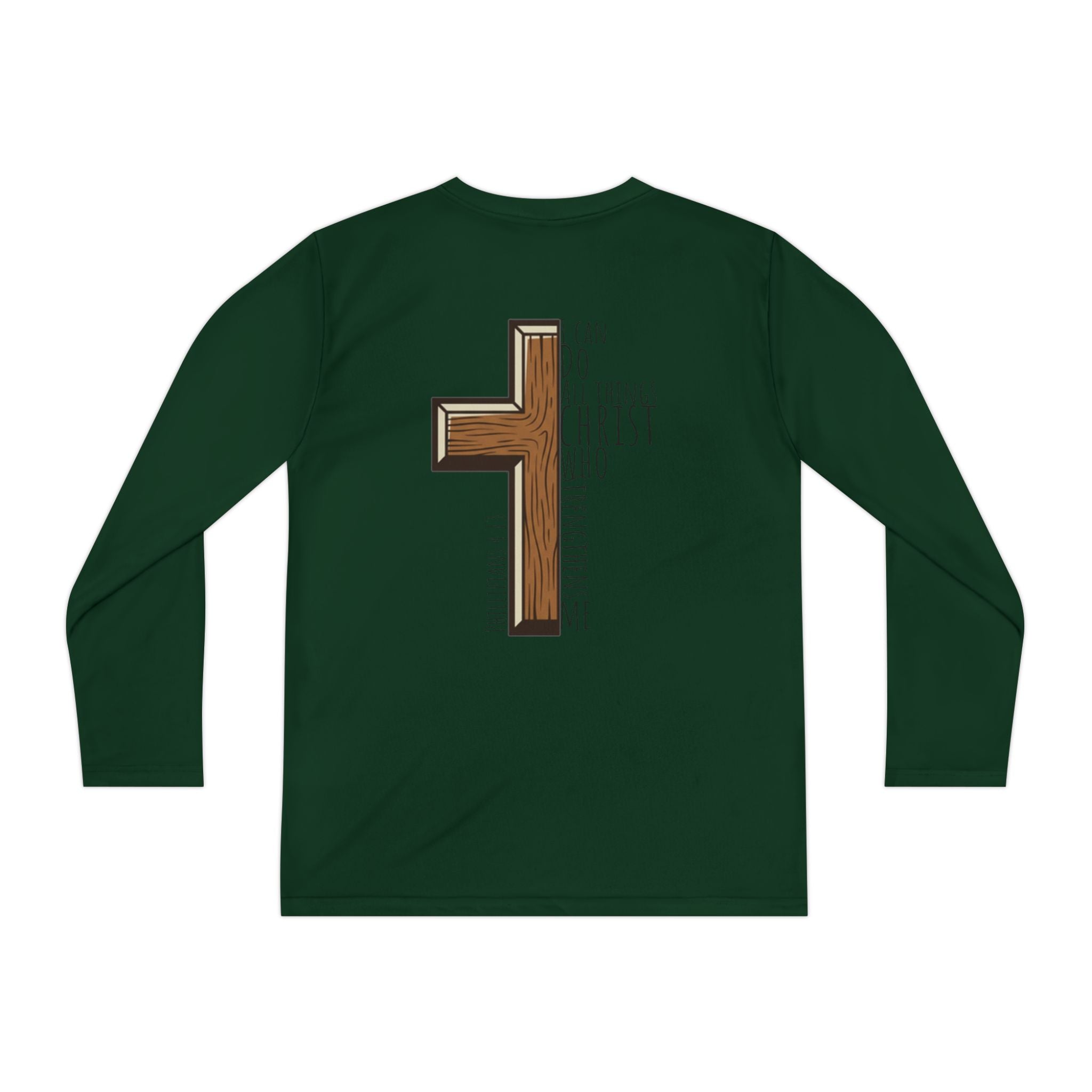 Youth Long Sleeve Competitor Tee - I Can Do All Things