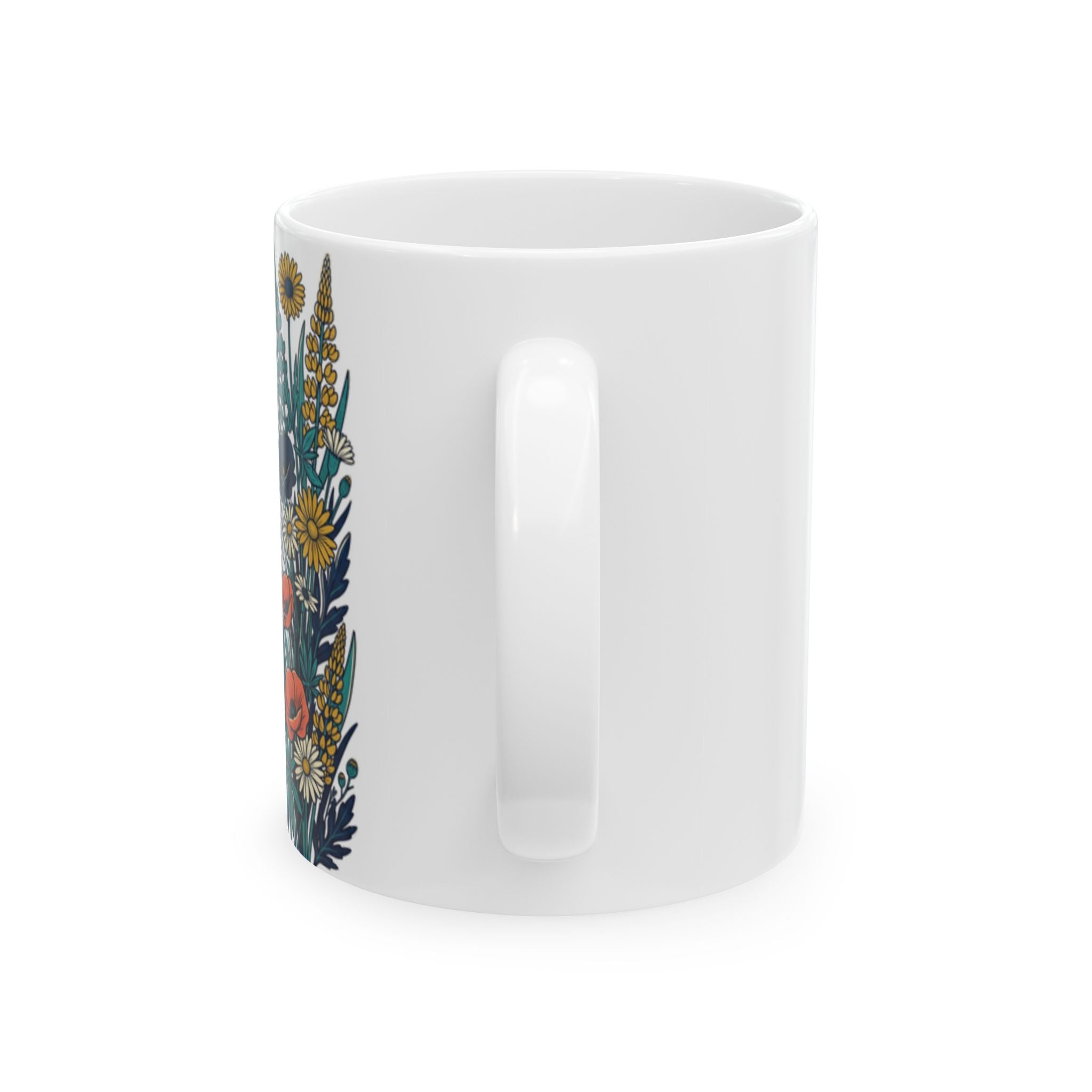 Ceramic Mug, (11oz) - Where God Guides He Provides