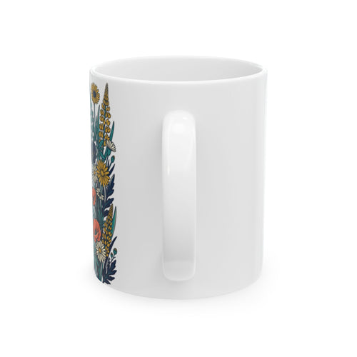 Ceramic Mug, (11oz) - Where God Guides He Provides