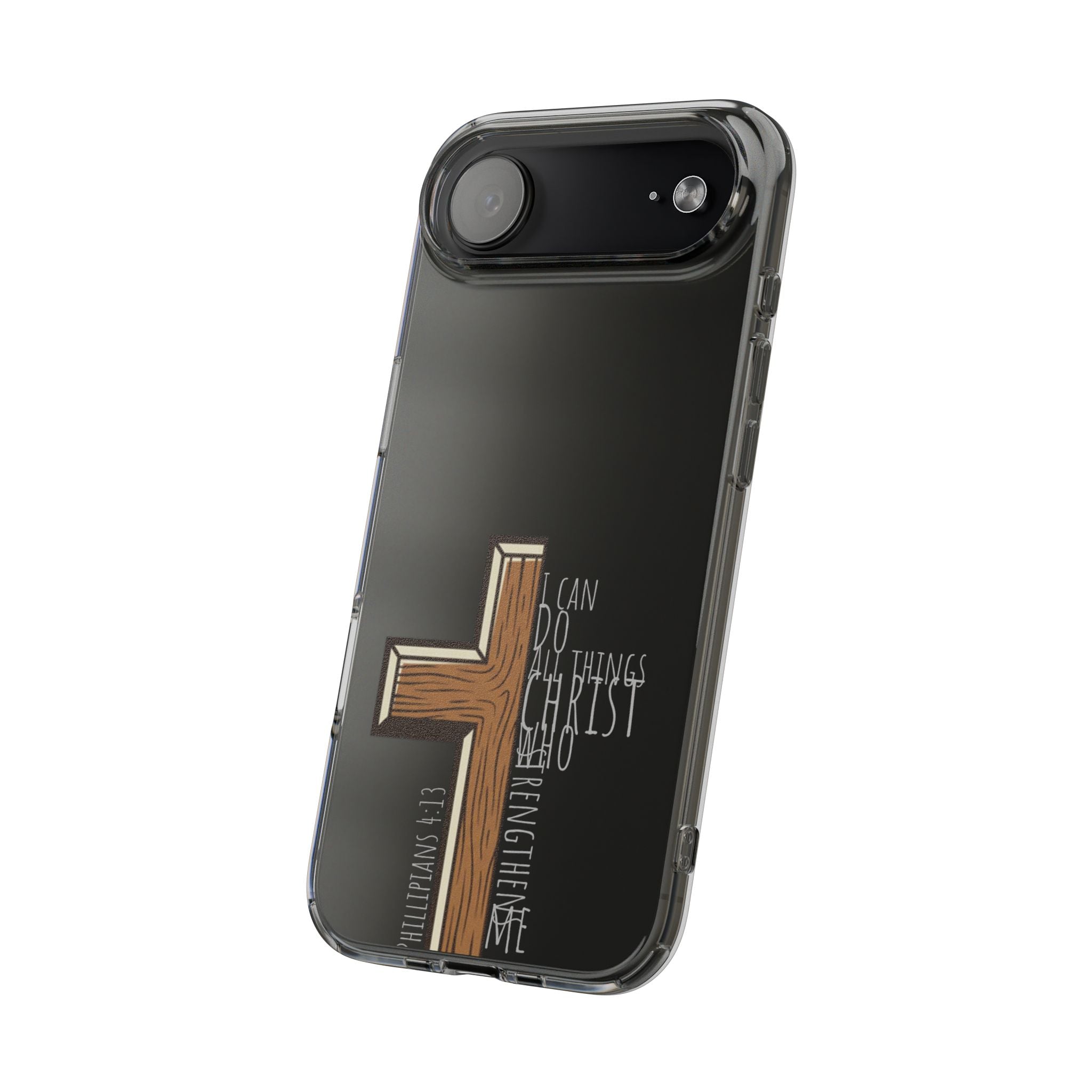 Clear Impact-Resistant Case - I Can Do All Things