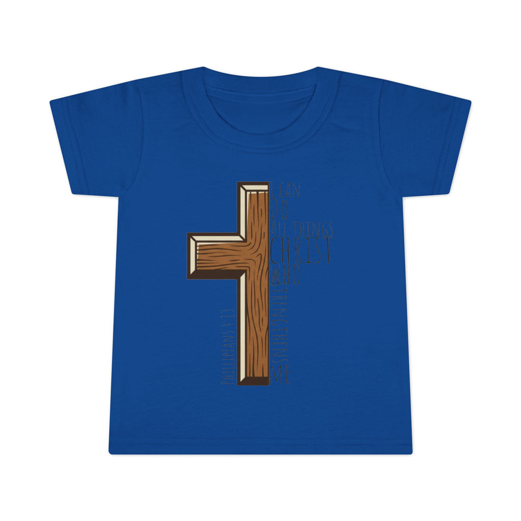 Toddler T-shirt - I can do all things