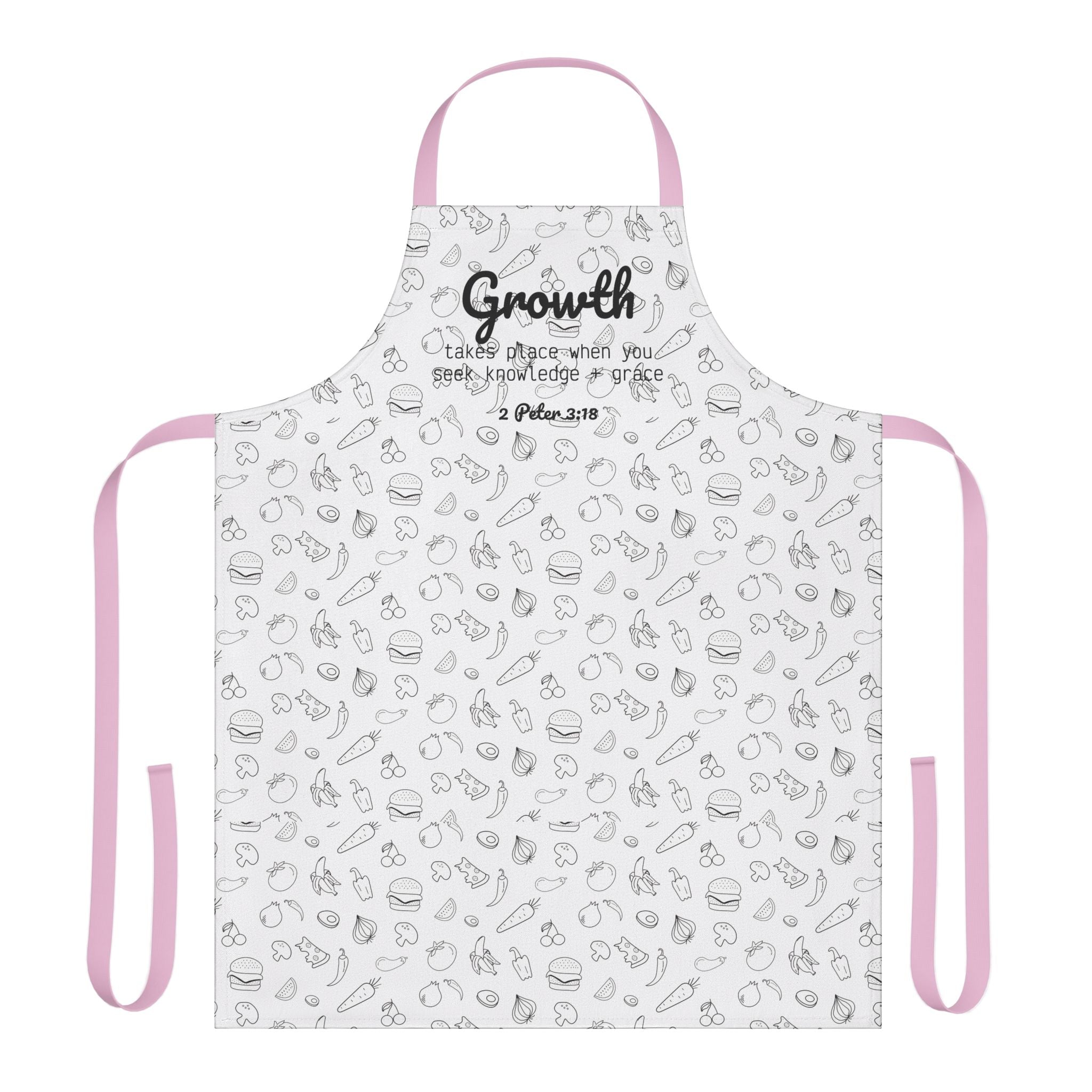 Apron, 5-Color Straps (AOP)