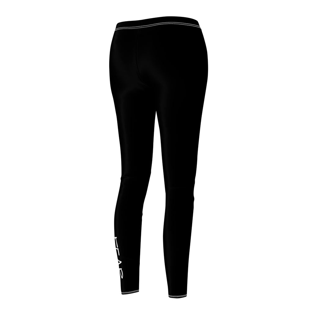 Women's Cut & Sew Casual Leggings - Faith Over Fear