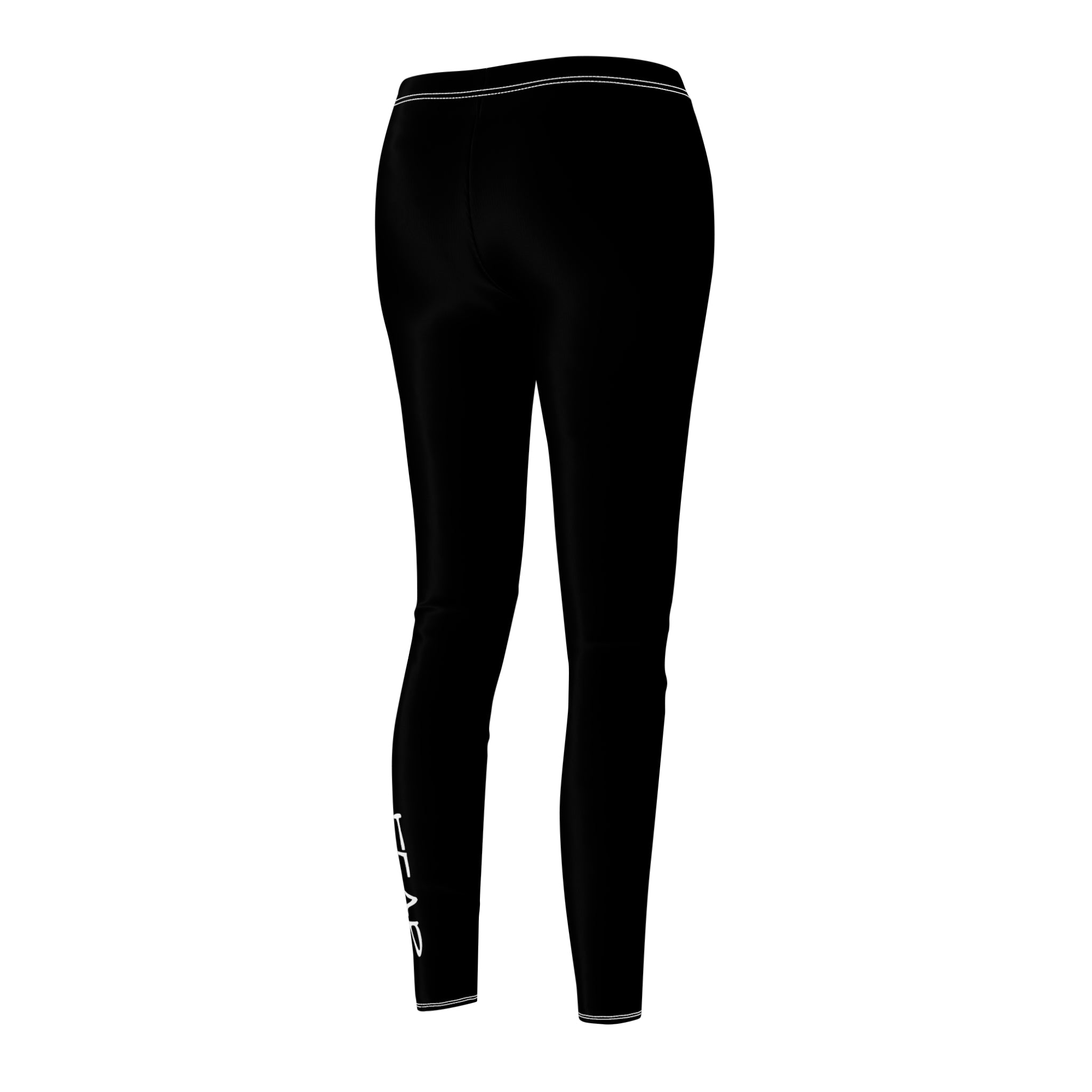 Women's Cut & Sew Casual Leggings - Faith Over Fear