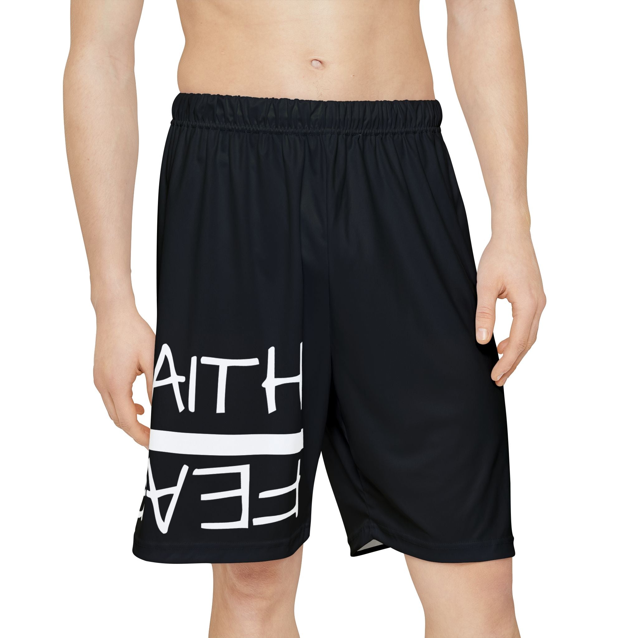 Men’s Sports Shorts - Faith Over Fear