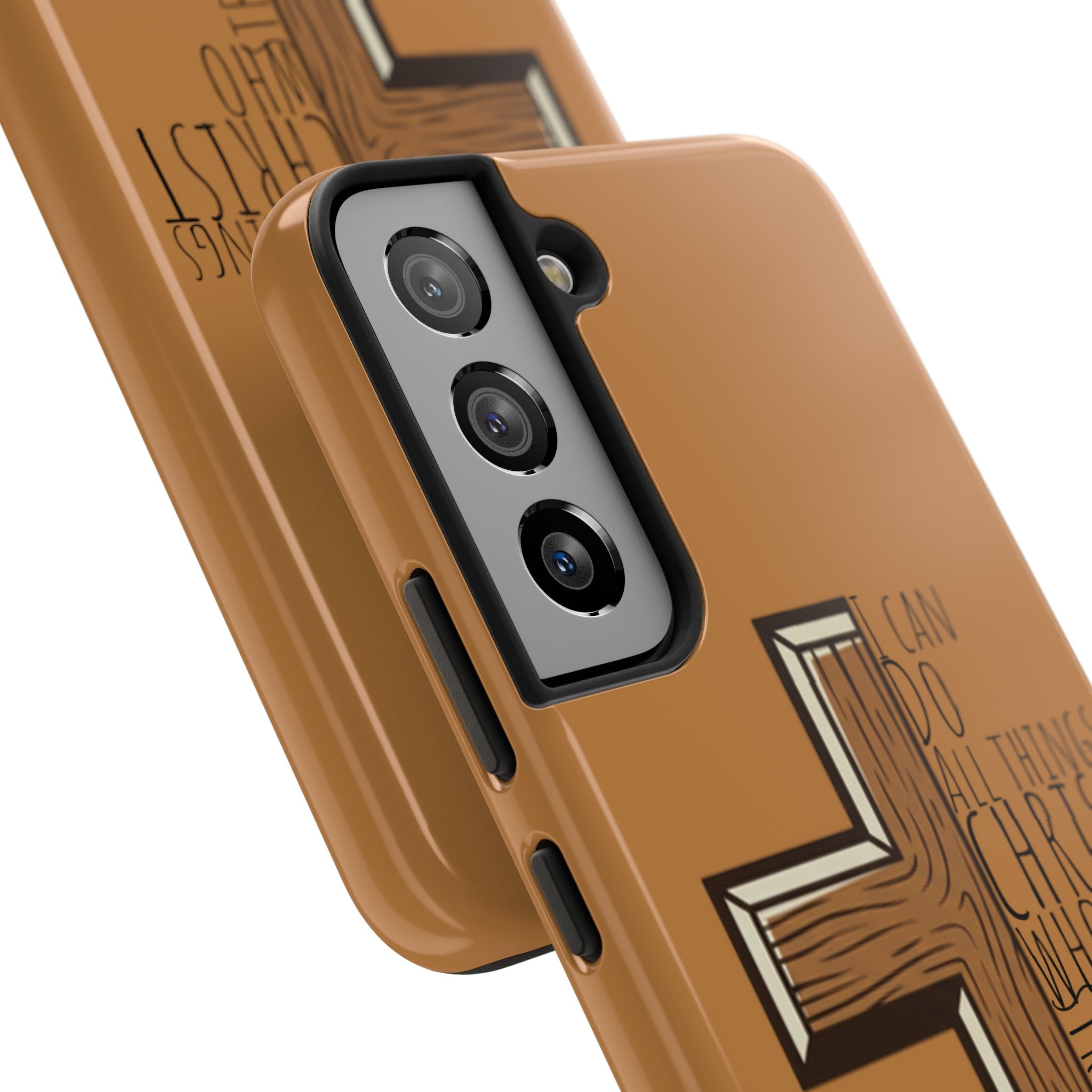 Tough Phone Case - I Can Do All Things (brown)