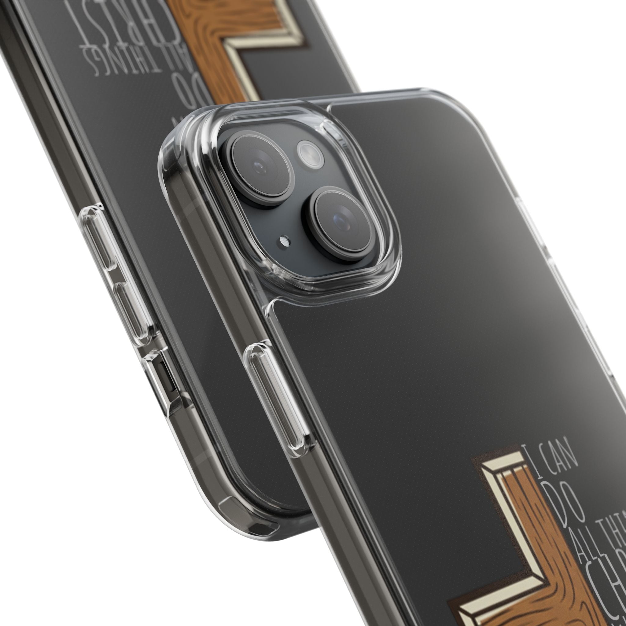 Clear Impact-Resistant Case - I Can Do All Things
