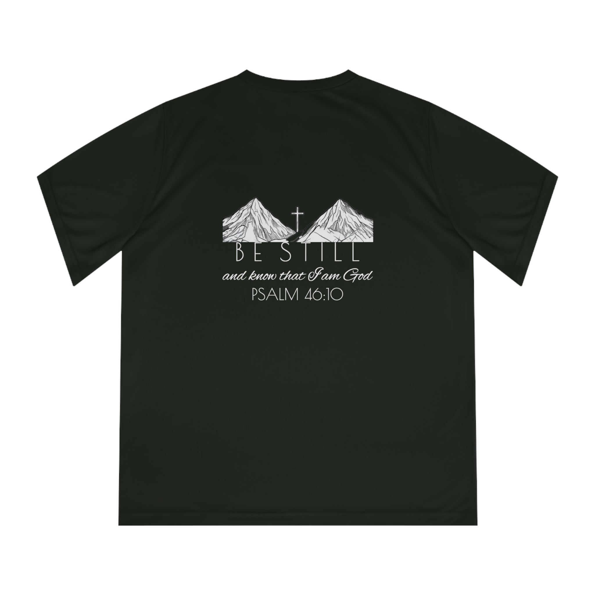 Women's Performance V-Neck T-Shirt - Be Still & Know