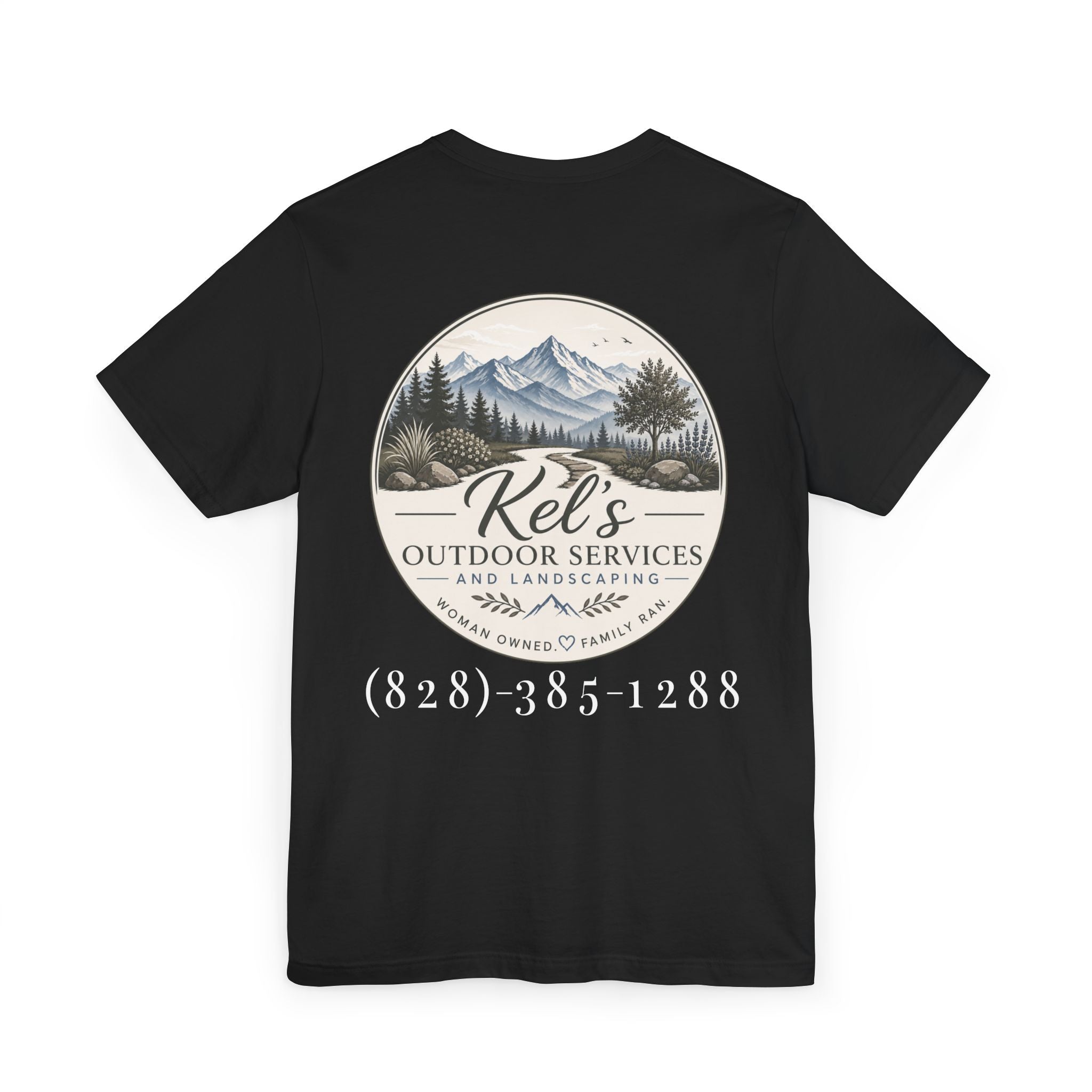 Unisex T-Shirt - Kel’s Outdoor Services and Landscaping (black)