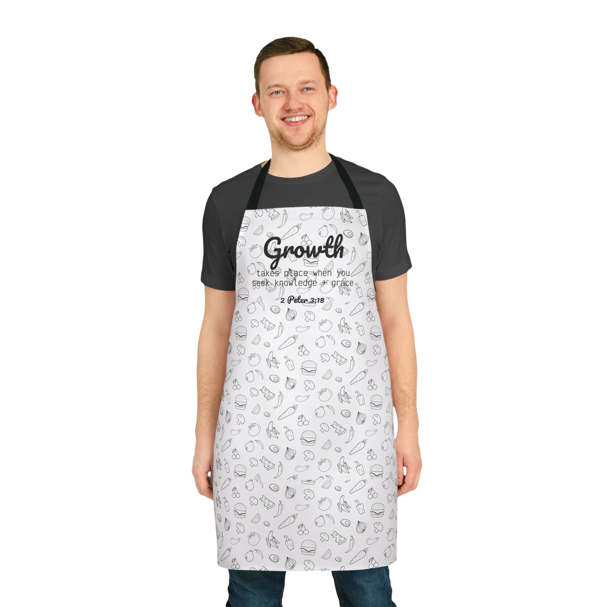 Apron, 5-Color Straps (AOP)