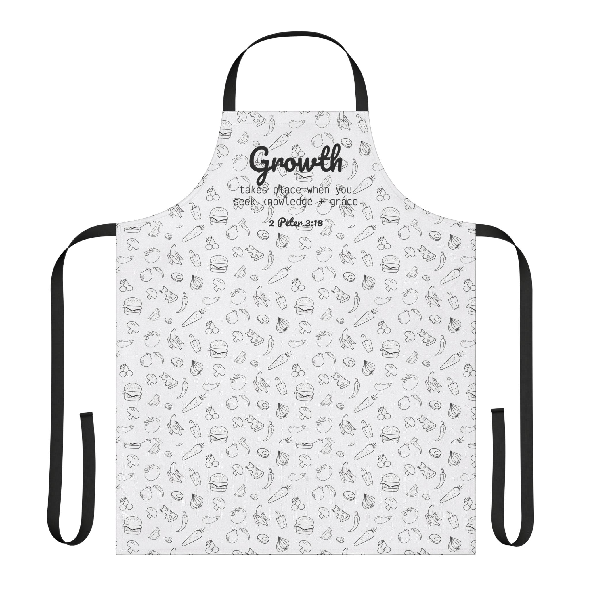 Apron, 5-Color Straps (AOP)