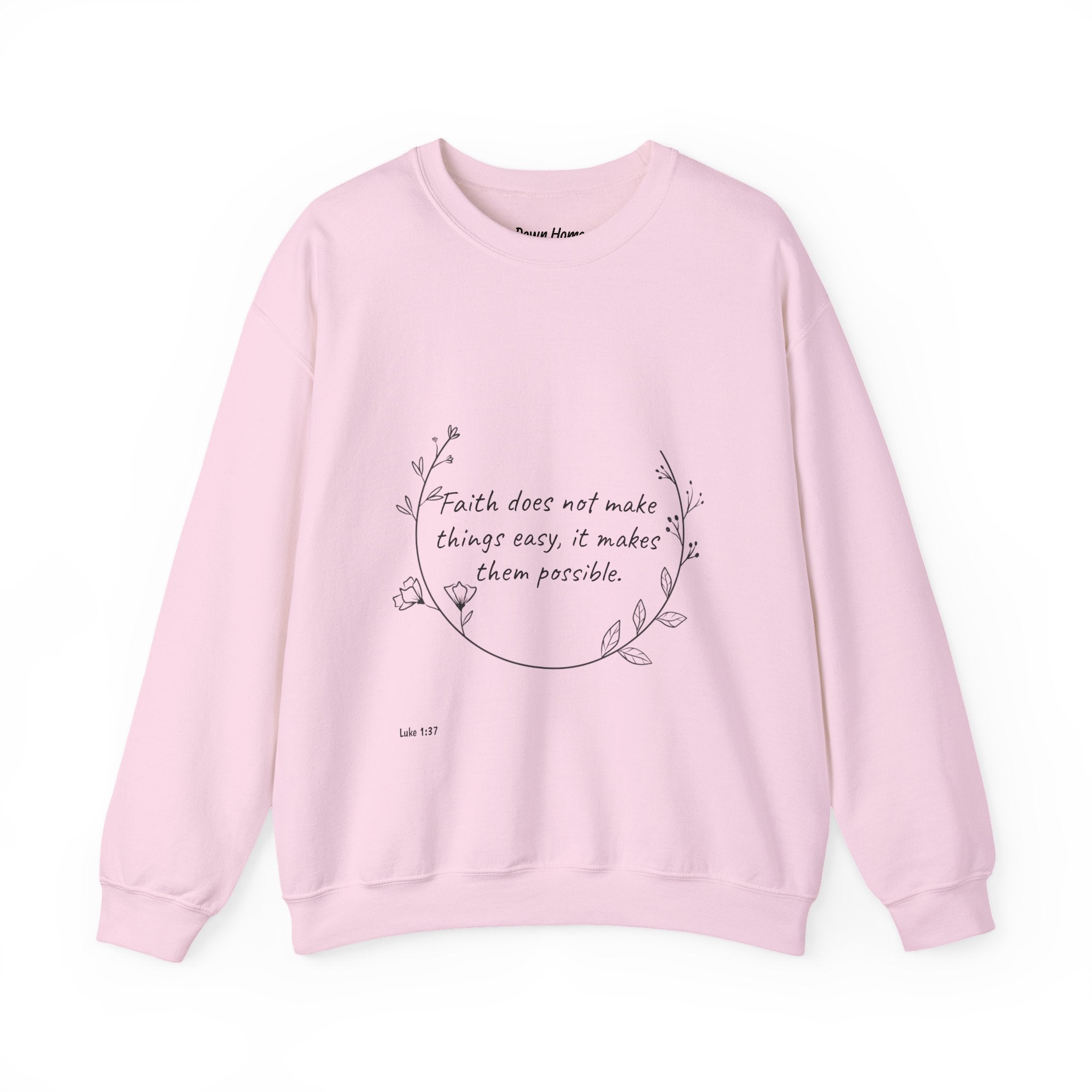 Heavy Blend™ Crewneck Sweatshirt - Luke 1:37
